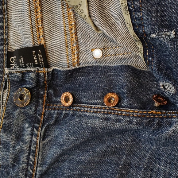 Blue Distressed Denim by Buffalo * EVAN Style * - Picture 10 of 10